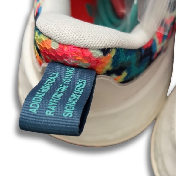 ADIDAS Trae Young 1 Tie-Dye White MultiColor GY0295 - Picture 7 of 17